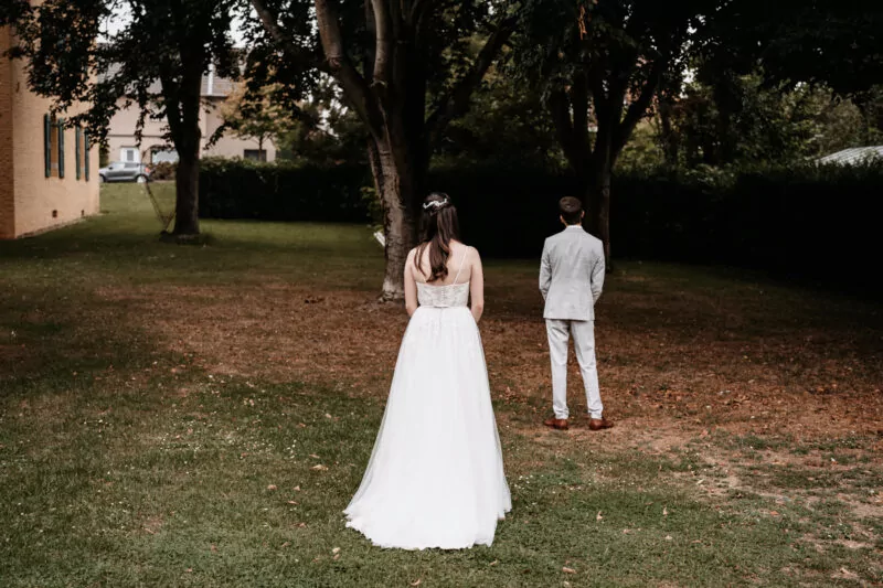 First Look von Franziska und Maik auf Schloss Hülchrath