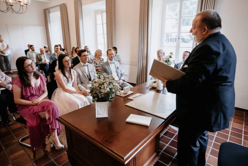 Trauung von Franziska und Maik auf Schloss Hülchrath