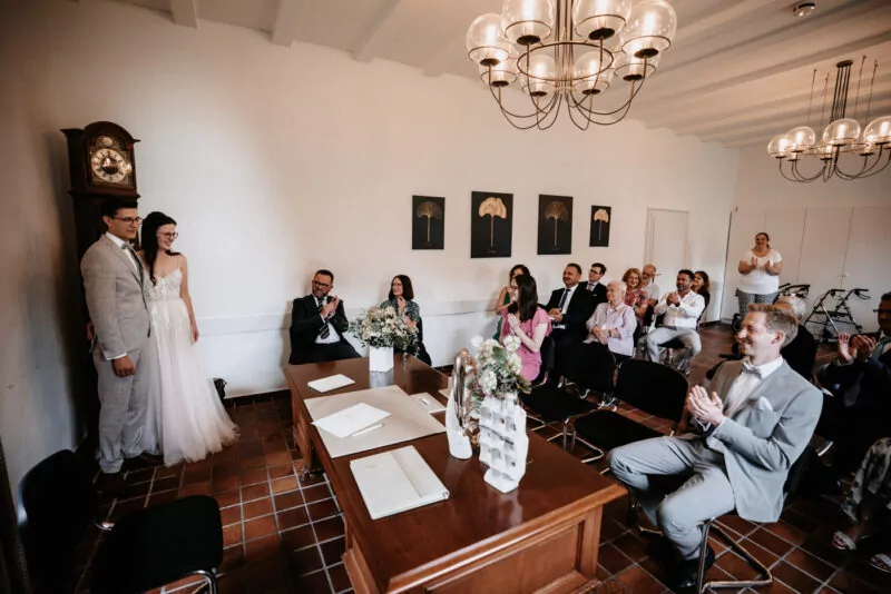 Trauung von Franziska und Maik auf Schloss Hülchrath