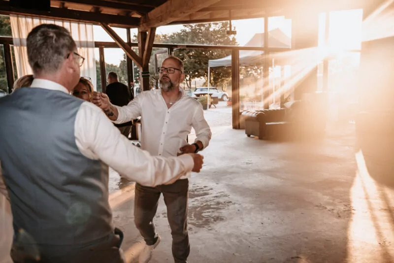 Rede auf der Hochzeit von Iris und Daniel am Wakebeach 257