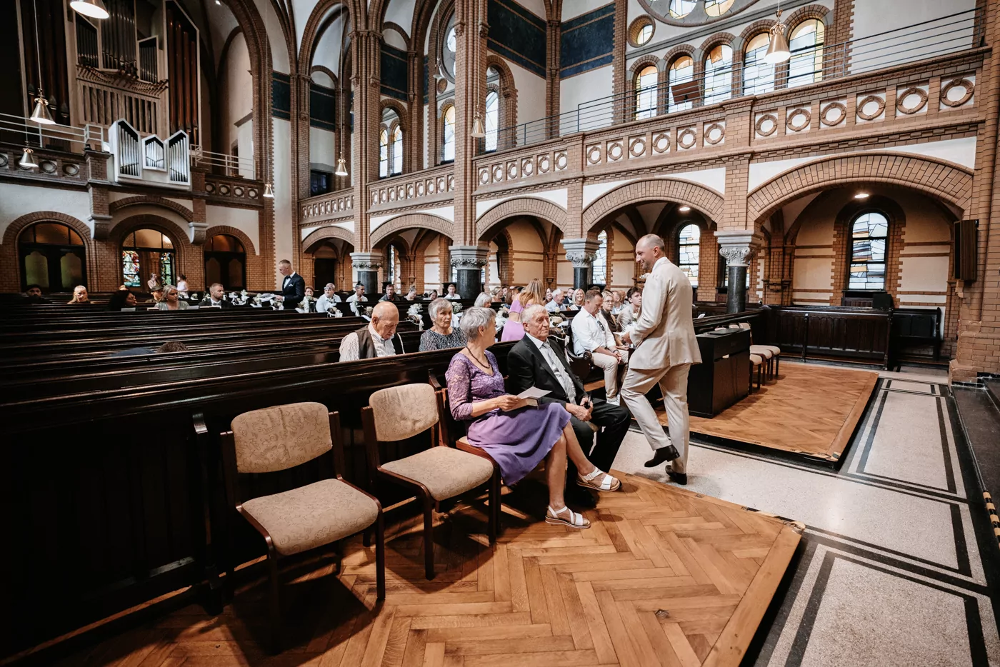 Trauung von Isabelle und Daniel in der Pegelbar