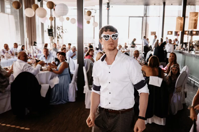 Hochzeitsparty von Isabelle und Daniel in der Pegelbar
