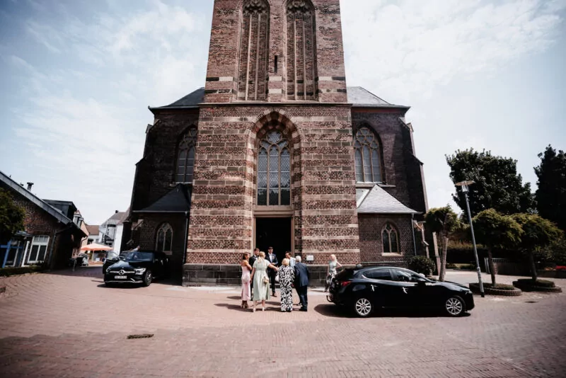 Ankunft der Gäste zur Hochzeit von Laura und Steffen am Am Krickenbecker See