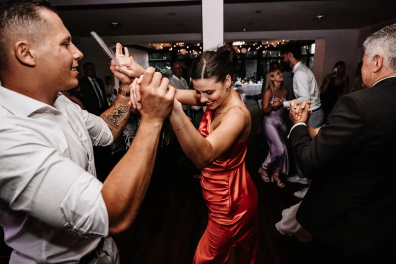 Hochzeitsparty von Laura und Steffen am Am Krickenbecker See