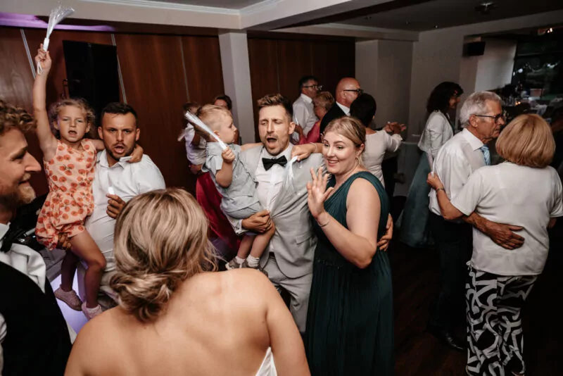 Hochzeitsparty von Laura und Steffen am Am Krickenbecker See