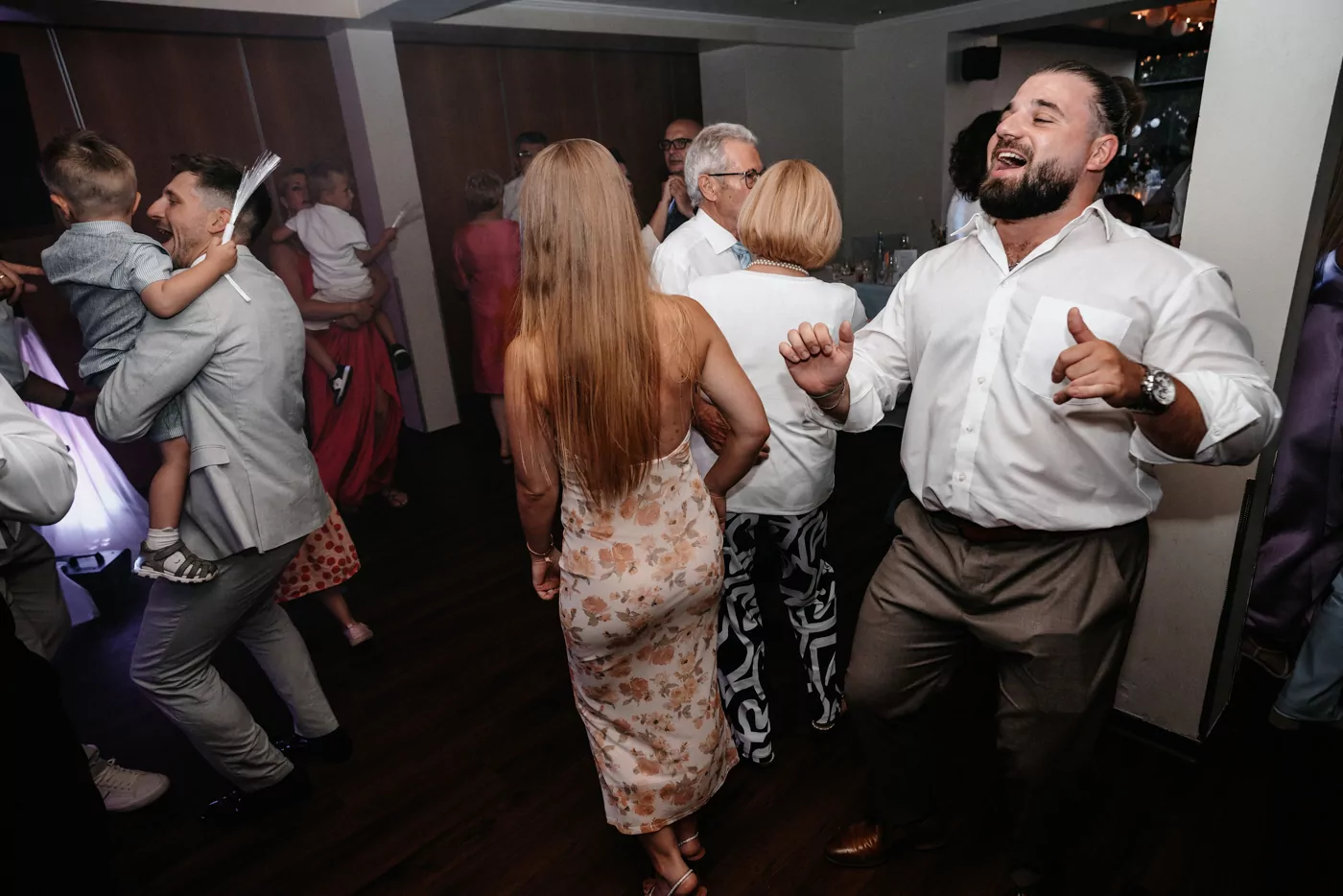 Hochzeitsparty von Laura und Steffen am Am Krickenbecker See