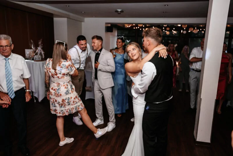 Hochzeitsparty von Laura und Steffen am Am Krickenbecker See