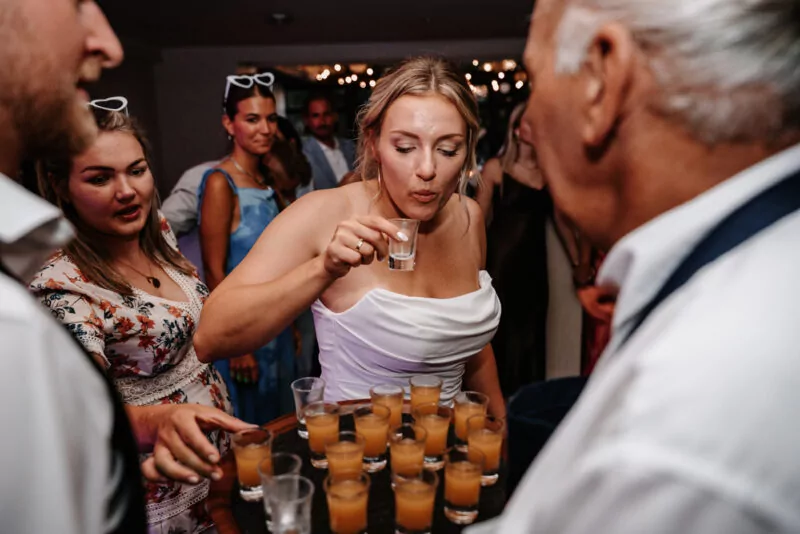 Hochzeitsparty von Laura und Steffen am Am Krickenbecker See