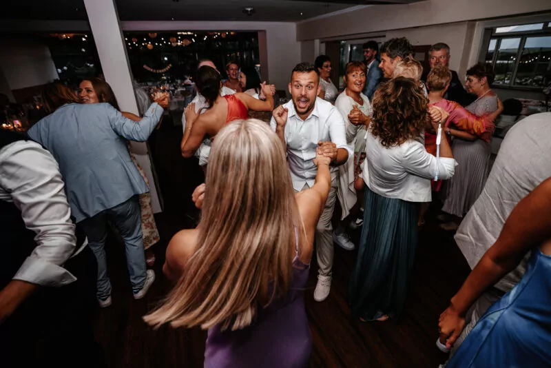 Hochzeitsparty von Laura und Steffen am Am Krickenbecker See