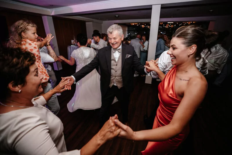 Hochzeitsparty von Laura und Steffen am Am Krickenbecker See