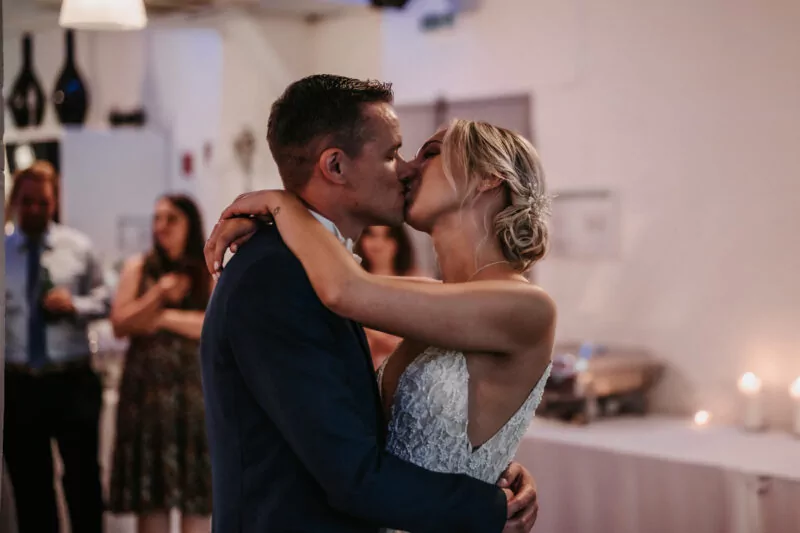 Hochzeitstanz von Saskia und Jan im Strandbad Lörick