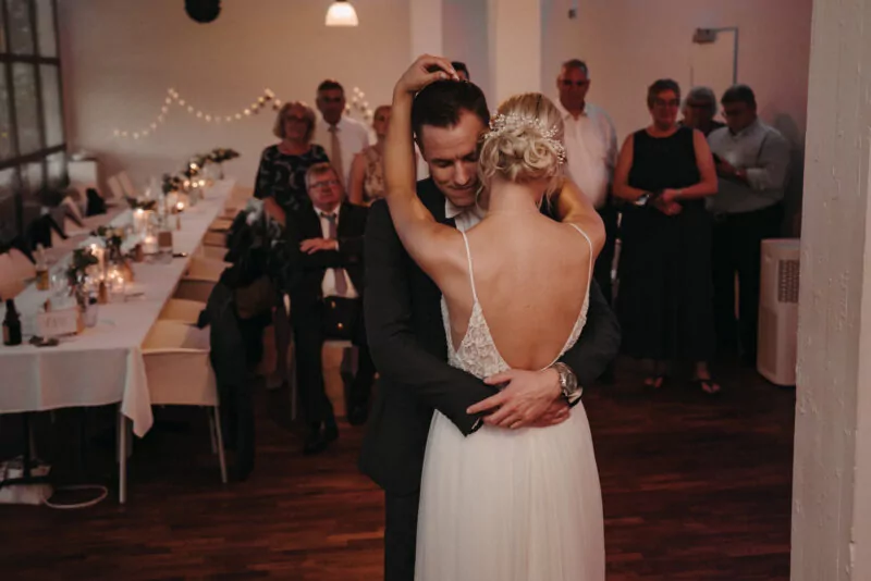 Hochzeitstanz von Saskia und Jan im Strandbad Lörick