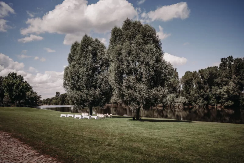 Strandbad Lörick als Hochzeitslocation in Düsseldorf