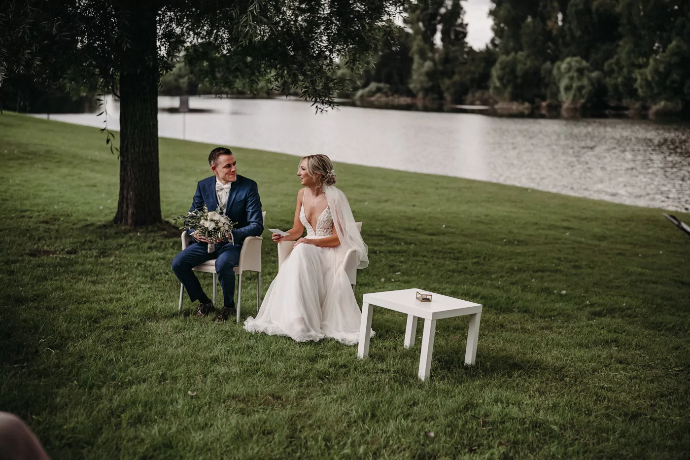 Trauung von Saskia und Jan im Strandbad Lörick