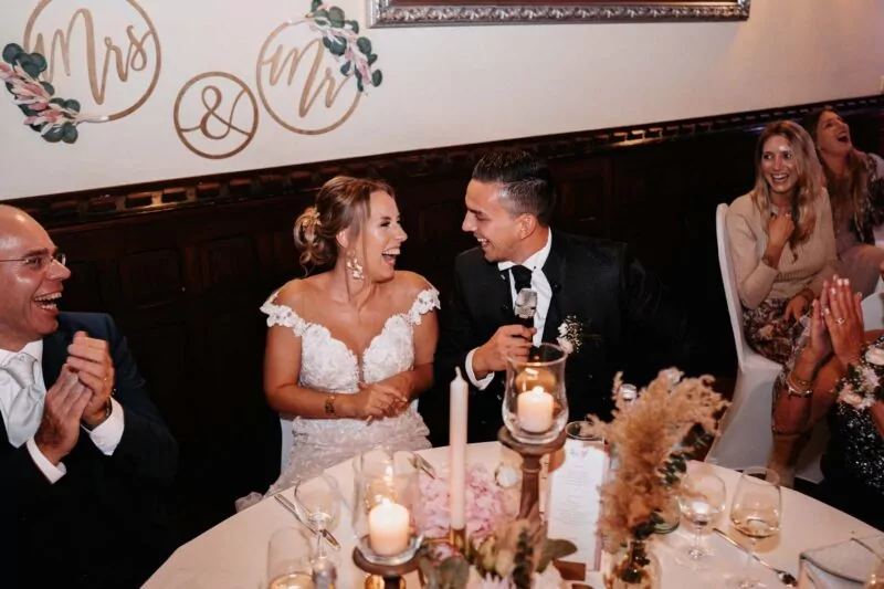 Rede auf der Hochzeit von Sarah und Stephan auf Marienburg Monheim