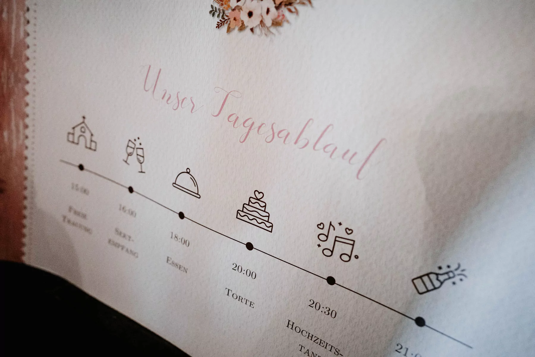 Hochzeitsdetails bei Sarah und Stephan auf Marienburg Monheim