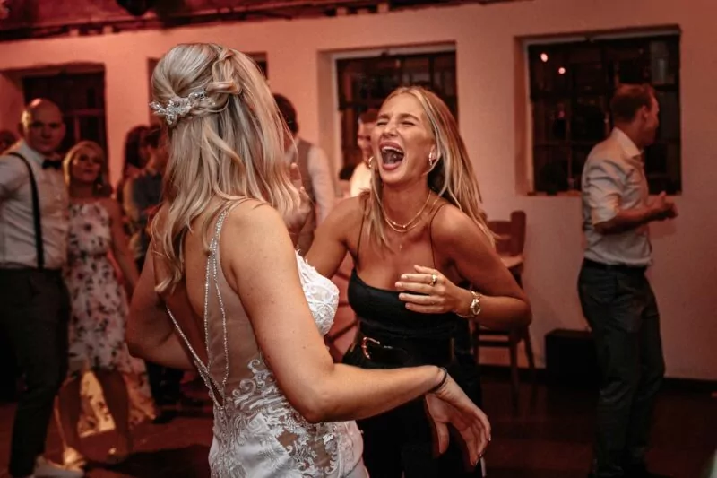Hochzeitsparty von Janine und Tim auf Gut Diepensiepen