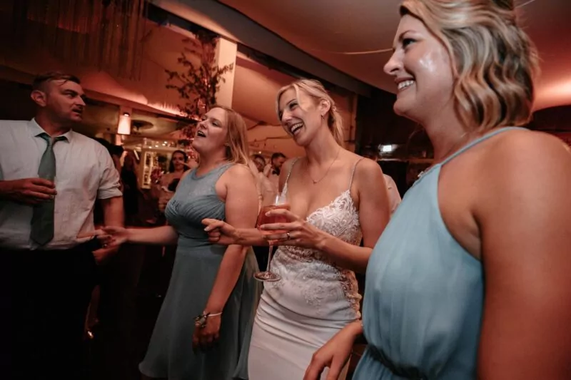 Hochzeitsparty von Janine und Tim auf Gut Diepensiepen