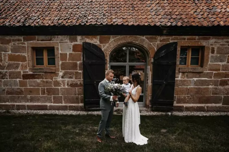 First Look von Elena und David im Kloster Bentlage