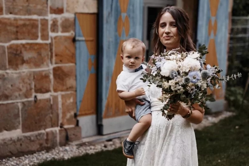 Ankunft der Gäste zur Hochzeit von Elena und David im Kloster Bentlage