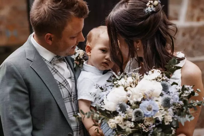 Ankunft der Gäste zur Hochzeit von Elena und David im Kloster Bentlage