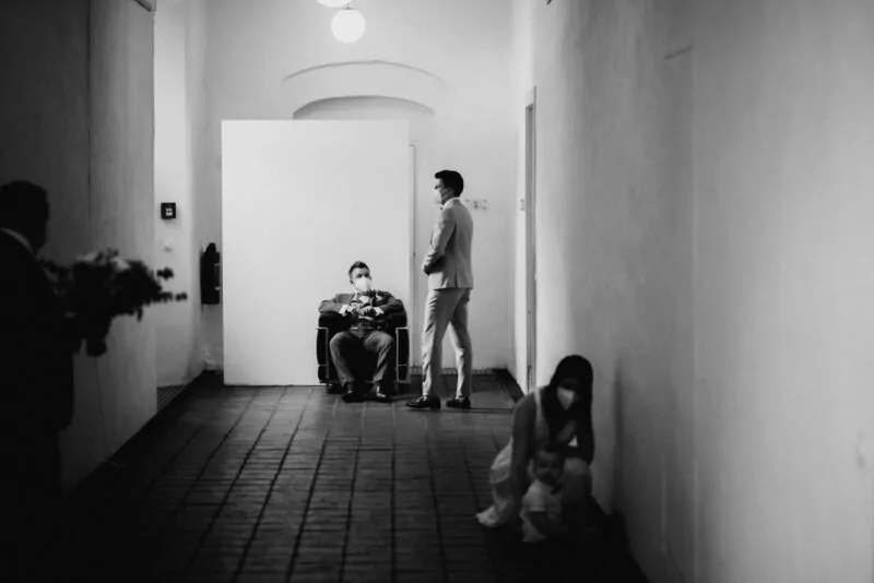 Trauung von Elena und David im Kloster Bentlage