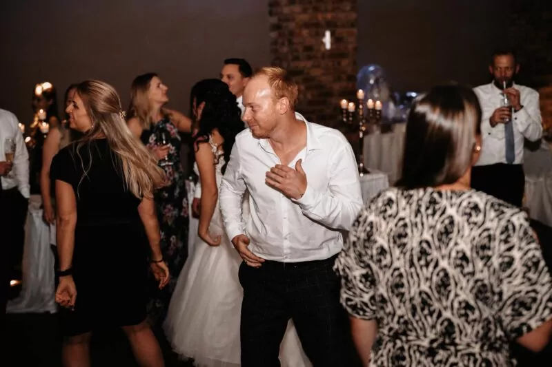 Hochzeitsparty von Alex und Oli in der Alte Papierfabrik