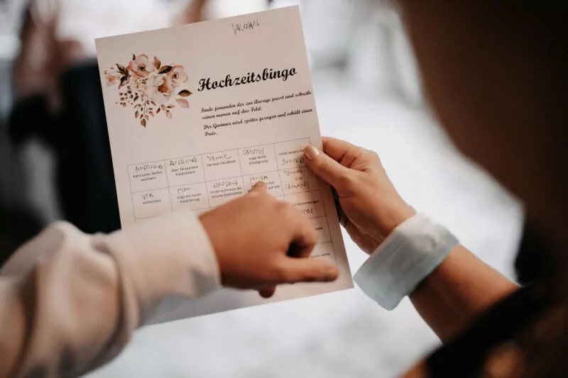 Programm und Unterhaltung auf der Hochzeit von Liana und Dennis am Elisenturm