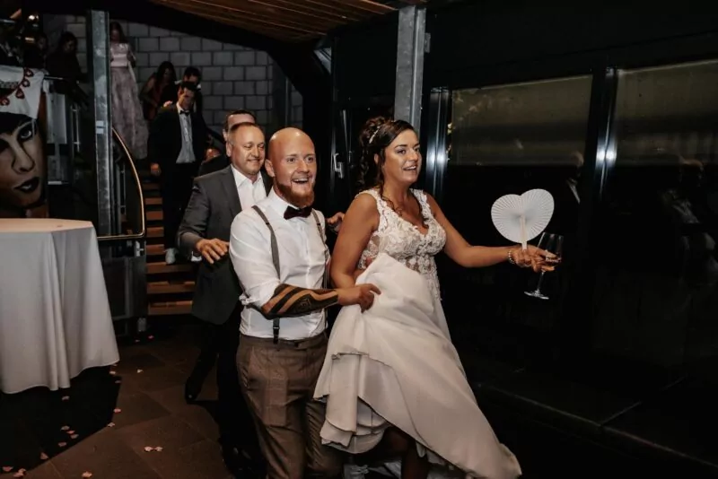 Hochzeitsparty von Liana und Dennis am Elisenturm