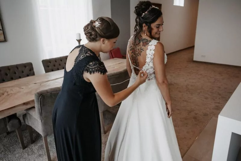Getting Ready von Liana und Dennis in Wuppertal