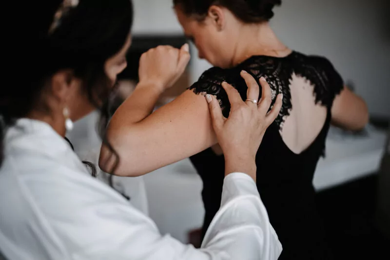 Getting Ready von Liana und Dennis in Wuppertal